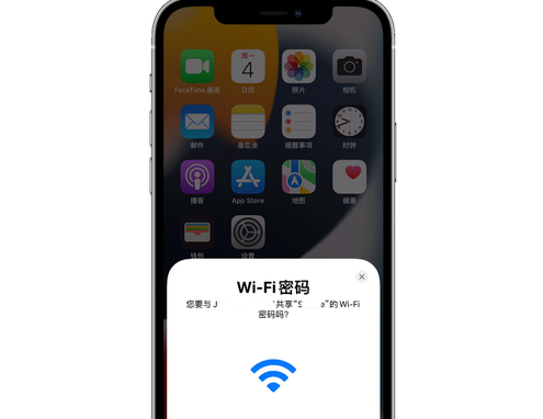 阳江苹果15维修店分享iPhone15如何共享Wi-Fi密码 